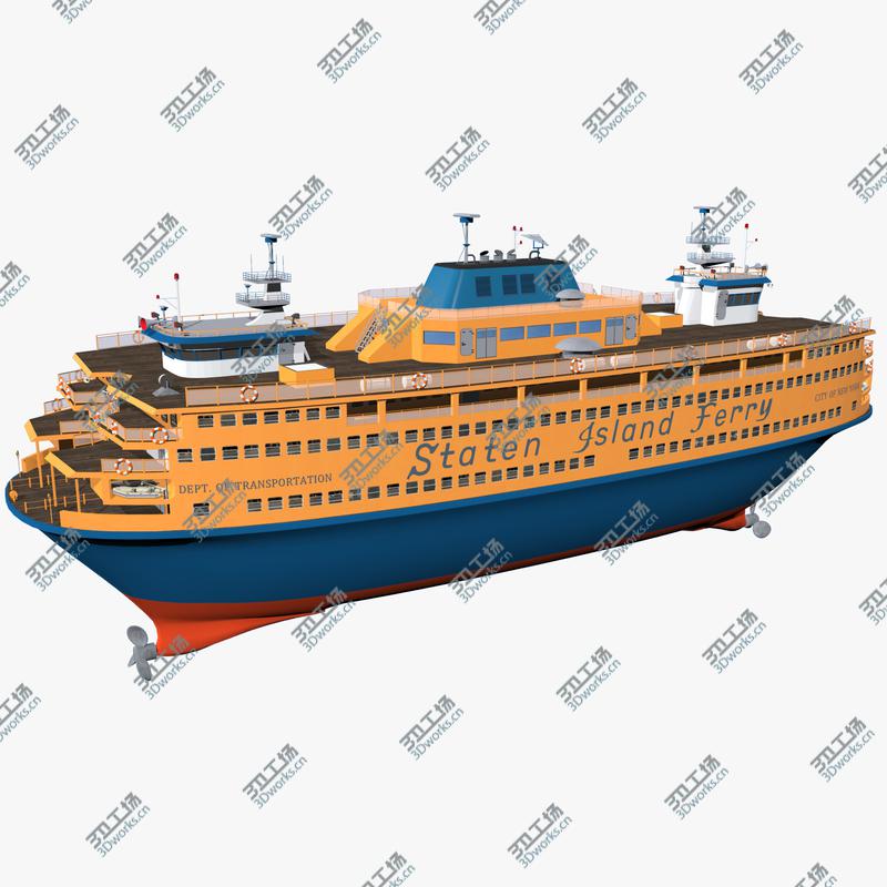 images/goods_img/20210319/3D model Staten Island Ferry New York/1.jpg